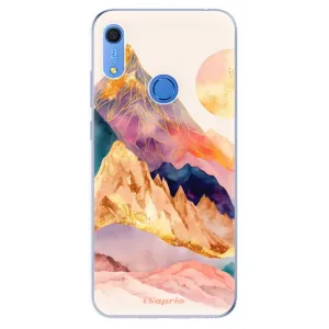 Odolné silikónové puzdro iSaprio - Abstract Mountains - Huawei Y6s