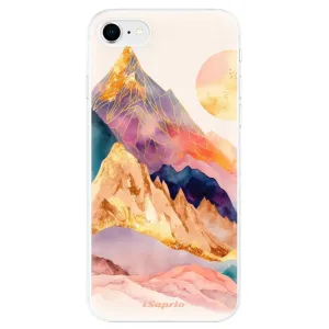 Odolné silikónové puzdro iSaprio - Abstract Mountains - iPhone SE 2020