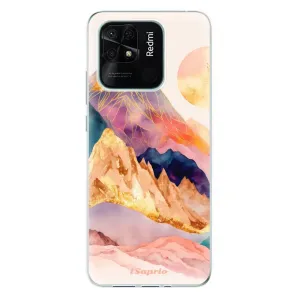 Odolné silikónové puzdro iSaprio - Abstract Mountains - Xiaomi Redmi 10C