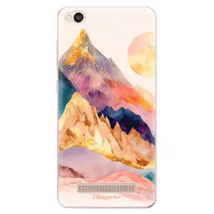 Odolné silikónové puzdro iSaprio - Abstract Mountains - Xiaomi Redmi 4A