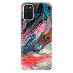 Odolné silikónové puzdro iSaprio - Abstract Paint 01 - Samsung Galaxy A02s