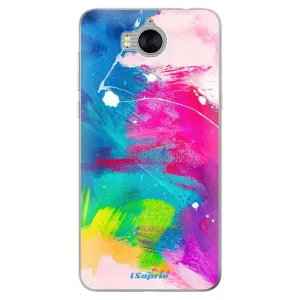 Odolné silikónové puzdro iSaprio - Abstract Paint 03 - Huawei Y5 2017 / Y6 2017