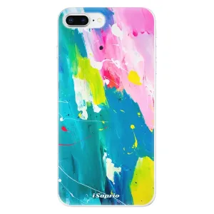 Odolné silikónové puzdro iSaprio - Abstract Paint 04 - iPhone 8 Plus