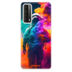 Odolné silikónové puzdro iSaprio - Astronaut in Colors - Huawei P Smart 2021