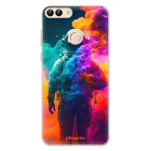 Odolné silikónové puzdro iSaprio - Astronaut in Colors - Huawei P Smart
