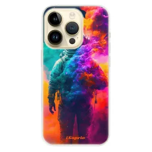 Odolné silikónové puzdro iSaprio - Astronaut in Colors - iPhone 14 Pro