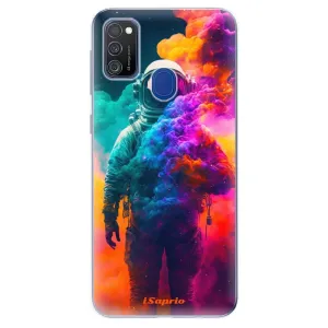 Odolné silikónové puzdro iSaprio - Astronaut in Colors - Samsung Galaxy M21