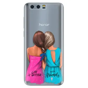 Odolné silikónové puzdro iSaprio - Best Friends - Huawei Honor 9