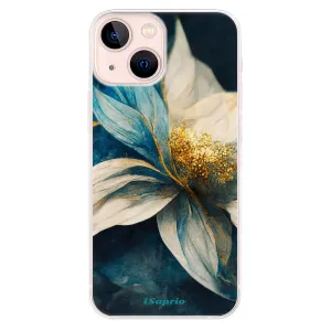 Odolné silikónové puzdro iSaprio - Blue Petals - iPhone 13 mini