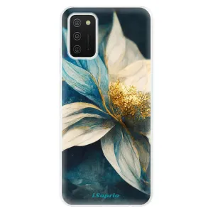 Odolné silikónové puzdro iSaprio - Blue Petals - Samsung Galaxy A02s