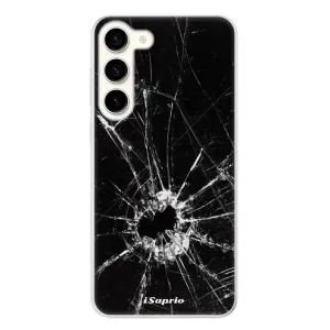 Odolné silikónové puzdro iSaprio - Broken Glass 10 - Samsung Galaxy S23+ 5G