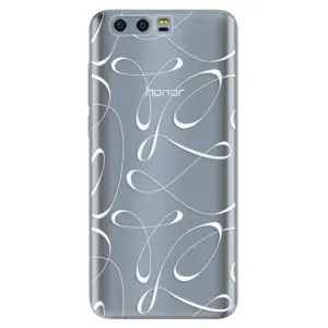 Odolné silikónové puzdro iSaprio - Fancy - white - Huawei Honor 9