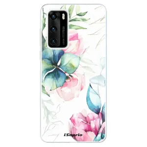 Odolné silikónové puzdro iSaprio - Flower Art 01 - Huawei P40