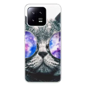 Odolné silikónové puzdro iSaprio - Galaxy Cat - Xiaomi 13