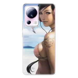 Odolné silikónové puzdro iSaprio - Girl 02 - Xiaomi 13 Lite
