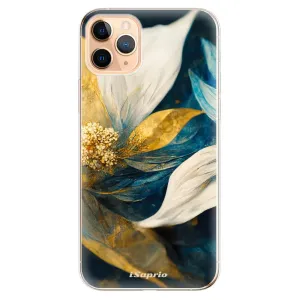 Odolné silikónové puzdro iSaprio - Gold Petals - iPhone 11 Pro Max
