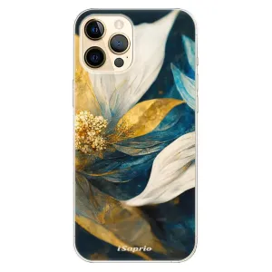 Odolné silikónové puzdro iSaprio - Gold Petals - iPhone 12 Pro