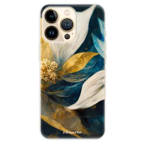 Odolné silikónové puzdro iSaprio - Gold Petals - iPhone 13 Pro