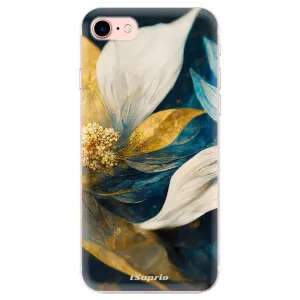 Odolné silikónové puzdro iSaprio - Gold Petals - iPhone 7