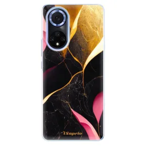 Odolné silikónové puzdro iSaprio - Gold Pink Marble - Huawei Nova 9