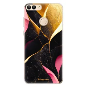 Odolné silikónové puzdro iSaprio - Gold Pink Marble - Huawei P Smart