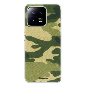 Odolné silikónové puzdro iSaprio - Green Camuflage 01 - Xiaomi 13