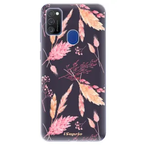 Odolné silikónové puzdro iSaprio - Herbal Pattern - Samsung Galaxy M21