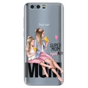 Odolné silikónové puzdro iSaprio - Milk Shake - Blond - Huawei Honor 9