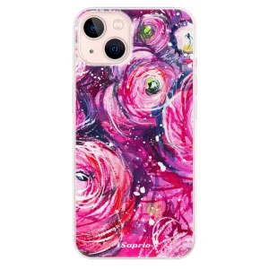 Odolné silikónové puzdro iSaprio - Pink Bouquet - iPhone 13