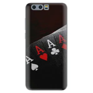 Odolné silikónové puzdro iSaprio - Poker - Huawei Honor 9