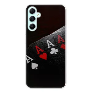 Odolné silikónové puzdro iSaprio - Poker - Samsung Galaxy A34 5G