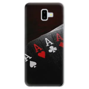 Odolné silikónové puzdro iSaprio - Poker - Samsung Galaxy J6+ #9432739