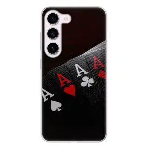 Odolné silikónové puzdro iSaprio - Poker - Samsung Galaxy S23 5G