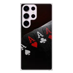 Odolné silikónové puzdro iSaprio - Poker - Samsung Galaxy S23 Ultra