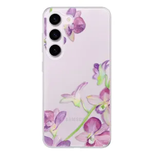 Odolné silikónové puzdro iSaprio - Purple Orchid - Samsung Galaxy S23 5G