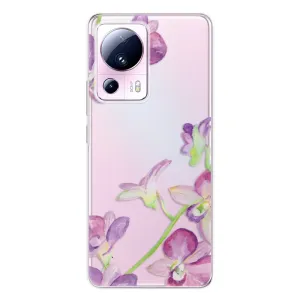 Odolné silikónové puzdro iSaprio - Purple Orchid - Xiaomi 13 Lite