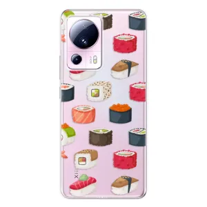 Odolné silikónové puzdro iSaprio - Sushi Pattern - Xiaomi 13 Lite