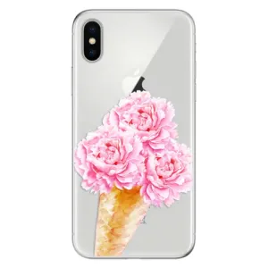 Odolné silikónové puzdro iSaprio - Sweets Ice Cream - iPhone X