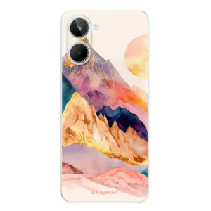 Odolné silikónové puzdro iSaprio - Abstract Mountains - Realme 10