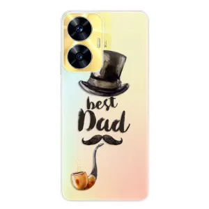 Odolné silikónové puzdro iSaprio - Best Dad - Realme C55
