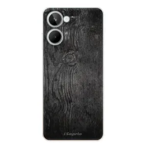 Odolné silikónové puzdro iSaprio - Black Wood 13 - Realme 10