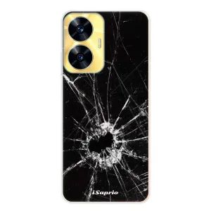 Odolné silikónové puzdro iSaprio - Broken Glass 10 - Realme C55
