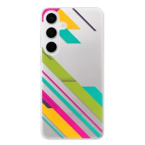 Odolné silikónové puzdro iSaprio - Color Stripes 03 - Samsung Galaxy S24+