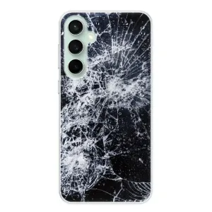 Odolné silikónové puzdro iSaprio - Cracked - Samsung Galaxy S23 FE