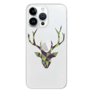 Odolné silikónové puzdro iSaprio - Deer Green - iPhone 15 Pro Max