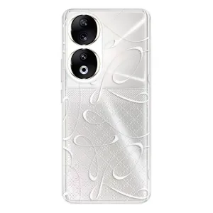 Odolné silikónové puzdro iSaprio - Fancy - white - Honor 90 5G