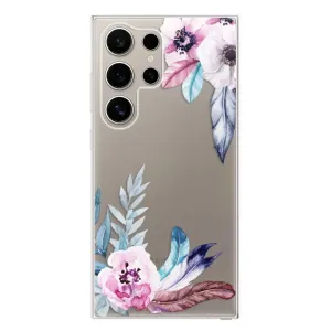Odolné silikónové puzdro iSaprio - Flower Pattern 04 - Samsung Galaxy S24 Ultra