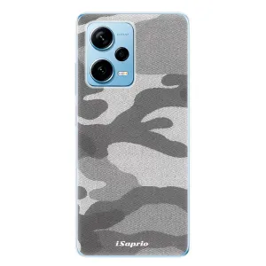 Odolné silikónové puzdro iSaprio - Gray Camuflage 02 - Xiaomi Redmi Note 12 Pro 5G / Poco X5 Pro 5G