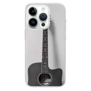 Odolné silikónové puzdro iSaprio - Guitar 01 - iPhone 15 Pro
