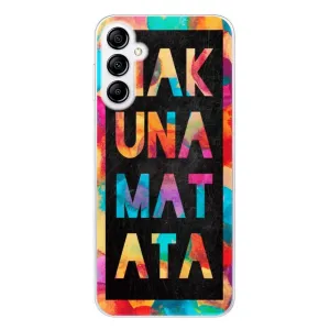 Odolné silikónové puzdro iSaprio - Hakuna Matata 01 - Samsung Galaxy A14 / A14 5G